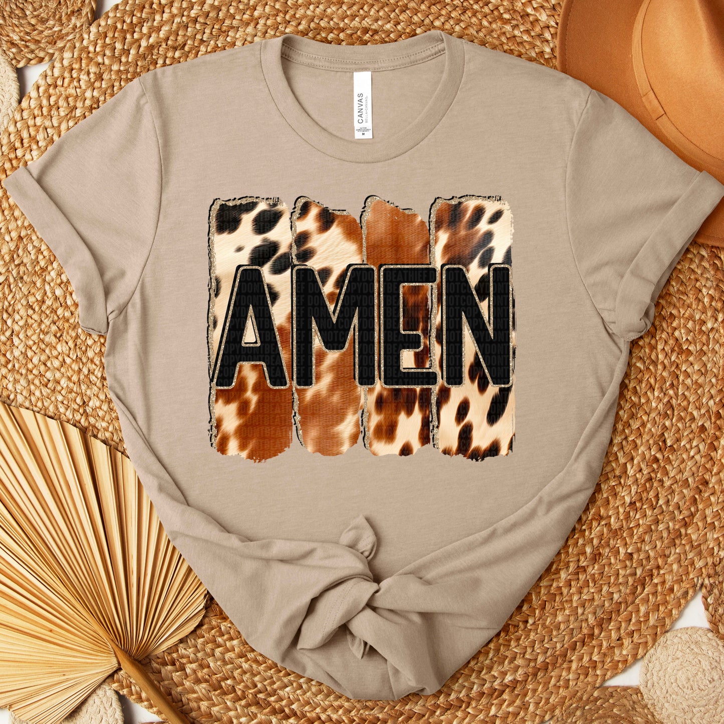 PreOrder: Amen (brown cowhide)