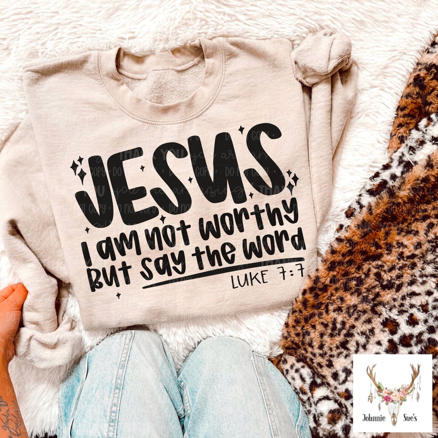 PreOrder: Jesus, I am not worthy but say the word