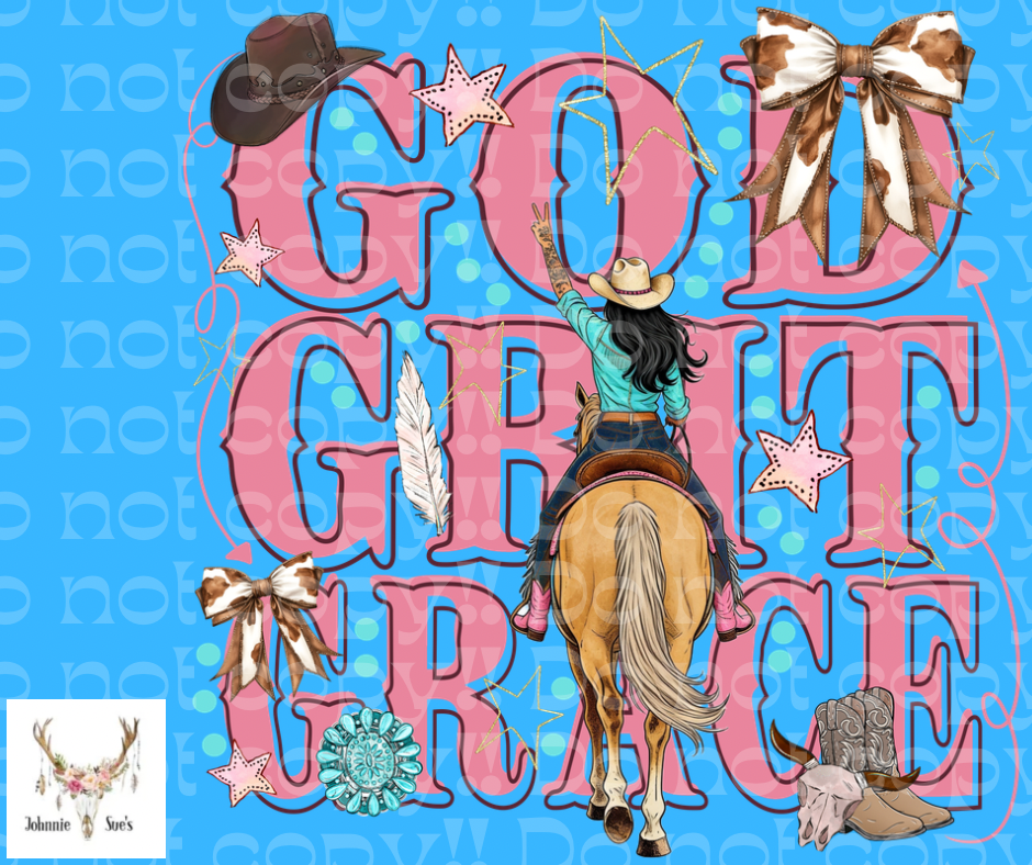 PreOrder: God Grit Grace - black hair