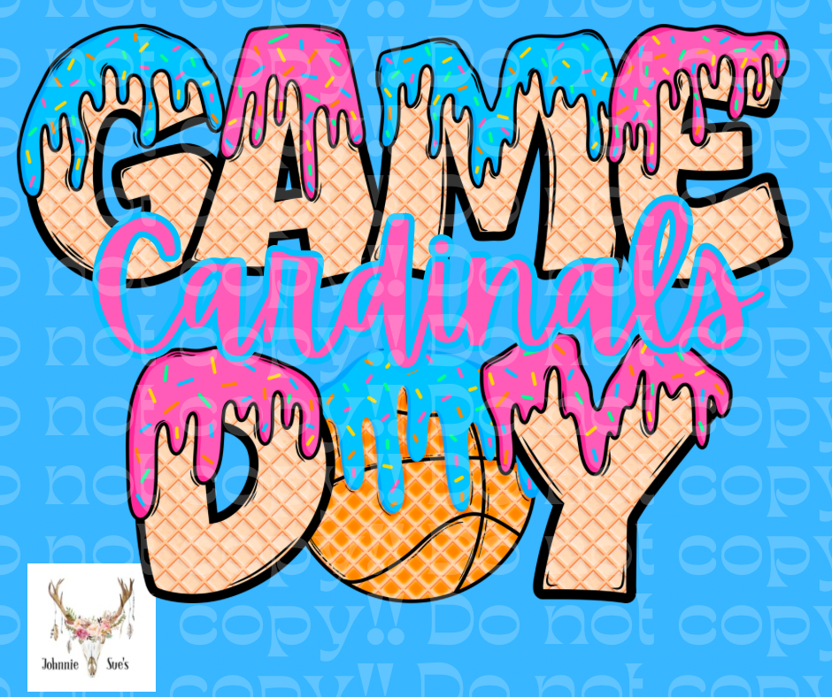 Team Spirit: Cardinals Game Day Drip - Basketball