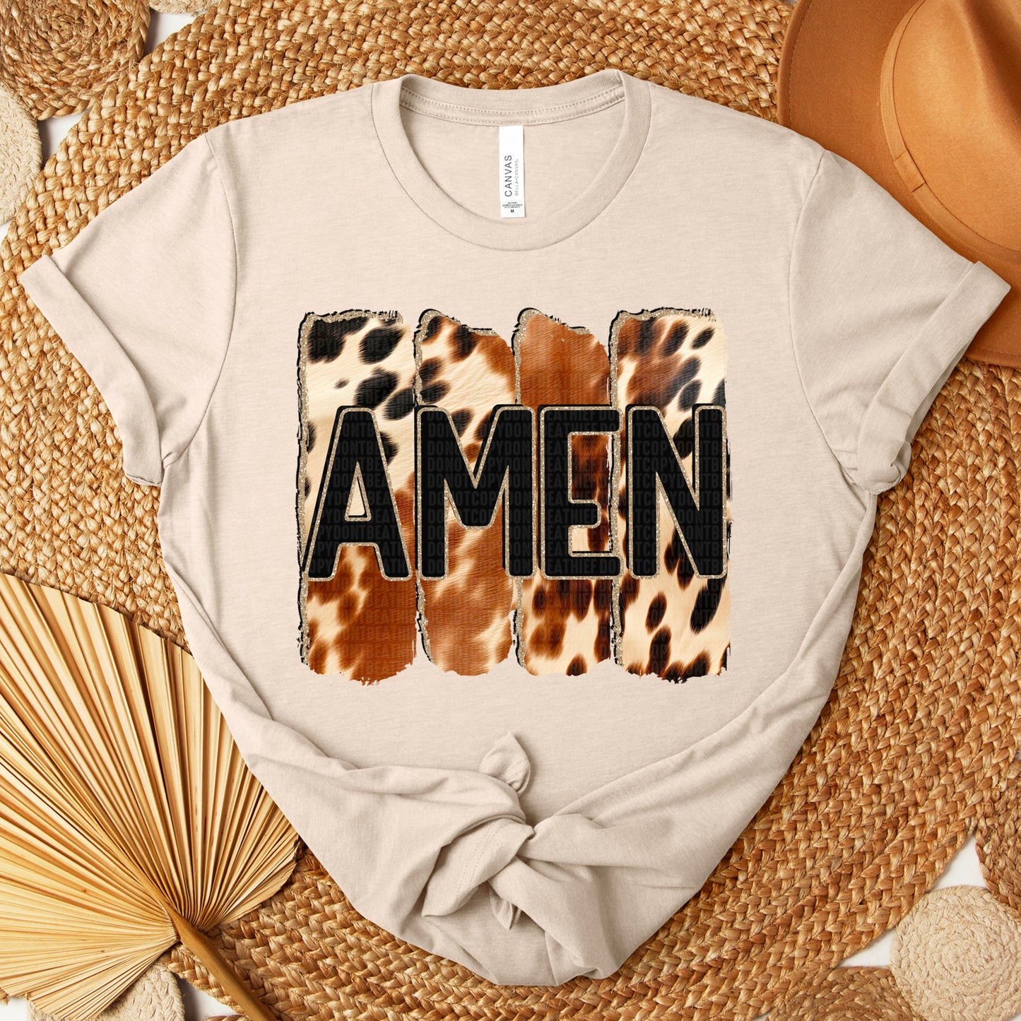 PreOrder: Amen (brown cowhide)