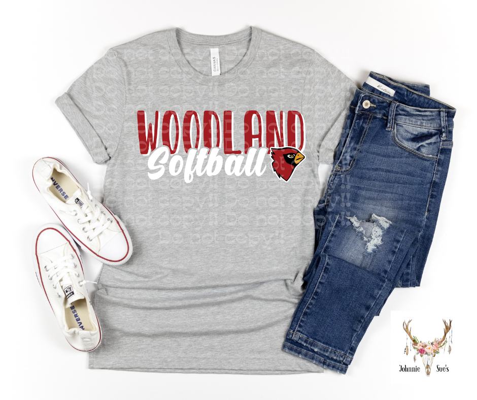 Team Spirit: Woodland Softball - White