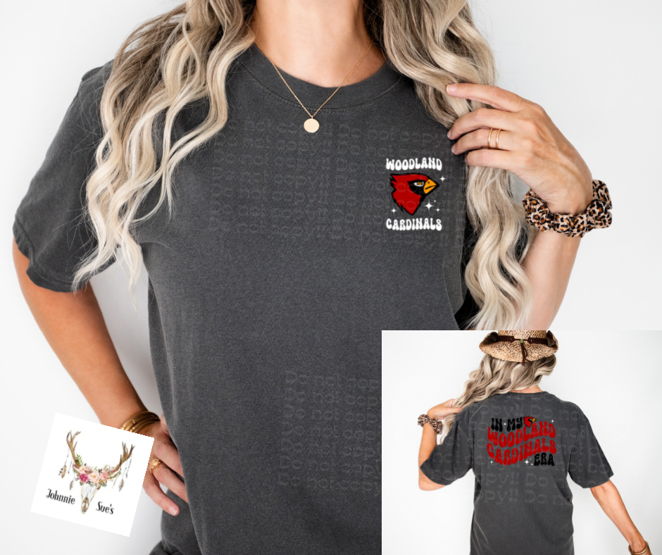 Team Spirit: In my Woodland Cardinals Era Back w/Pocket