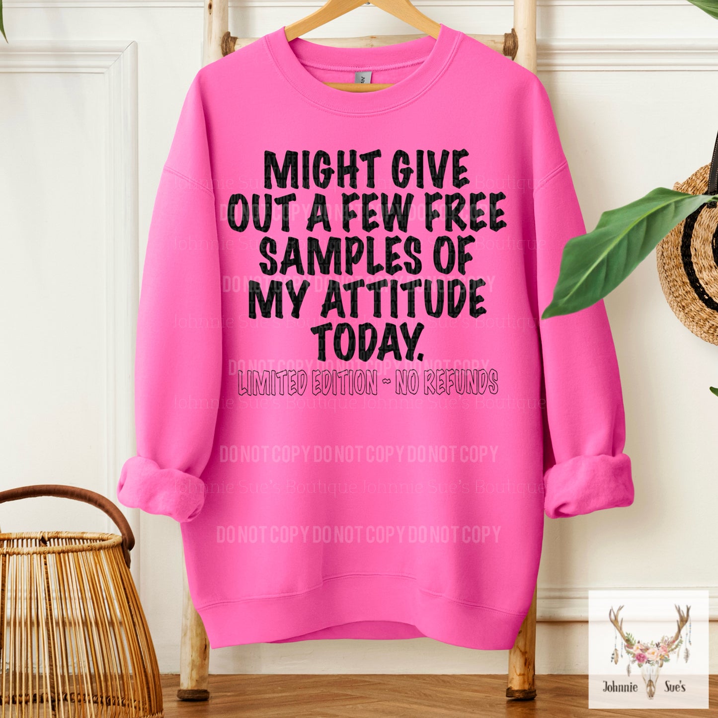 PreOrder: Might give out a few free samples of my attitude today