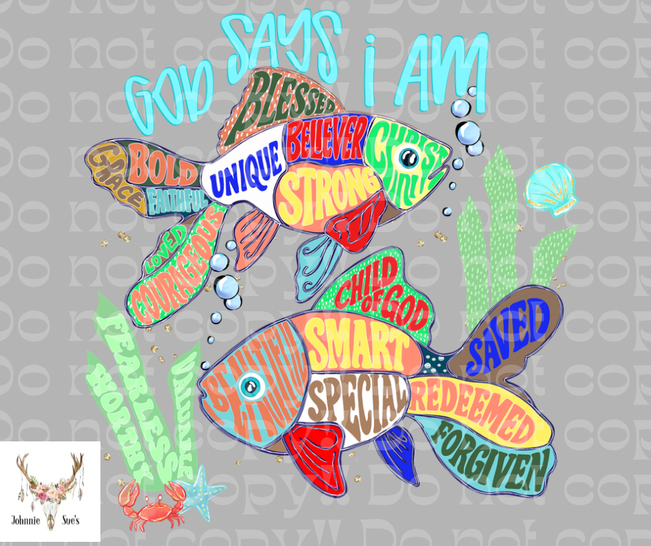 PreOrder: God Says I Am - Fish Boy