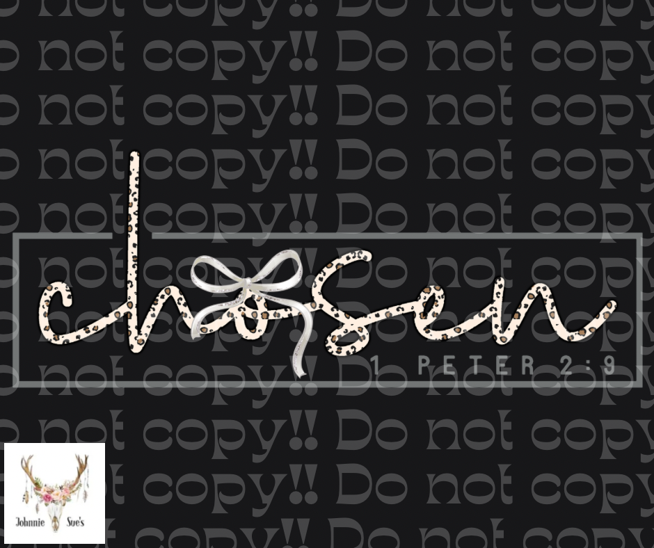 PreOrder: Chosen 1 Peter 2:9