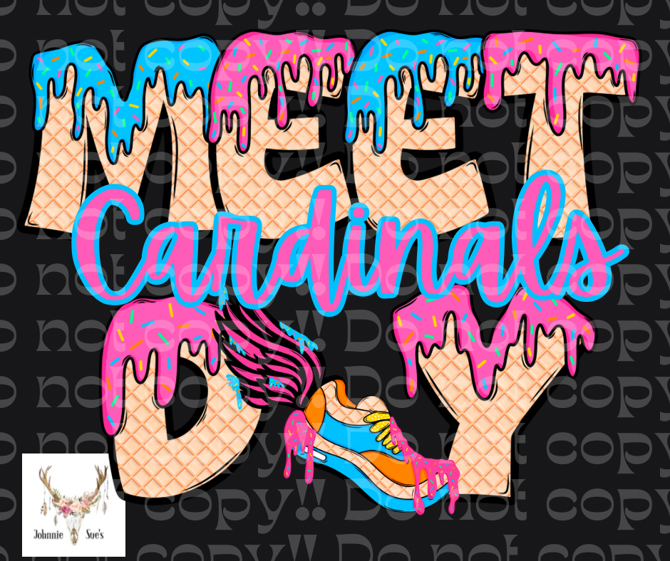 Team Spirit: Cardinals Game Day Drip - Track