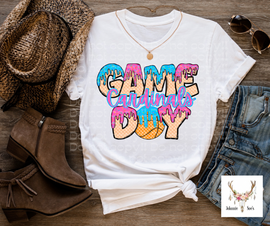 Team Spirit: Cardinals Game Day Drip - Basketball