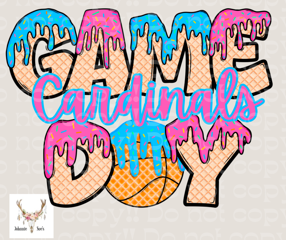 Team Spirit: Cardinals Game Day Drip - Basketball