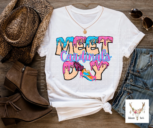 Team Spirit: Cardinals Game Day Drip - Track