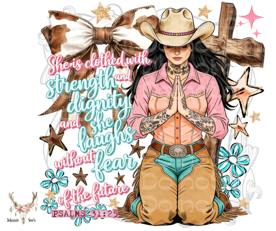 PreOrder: She is clothed with Strength and Dignity and she laughs without fear of the future