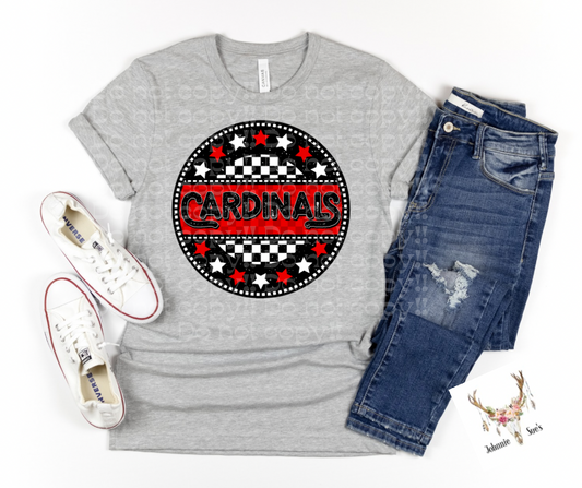 Team Spirit: Cardinals - Red/White Stars