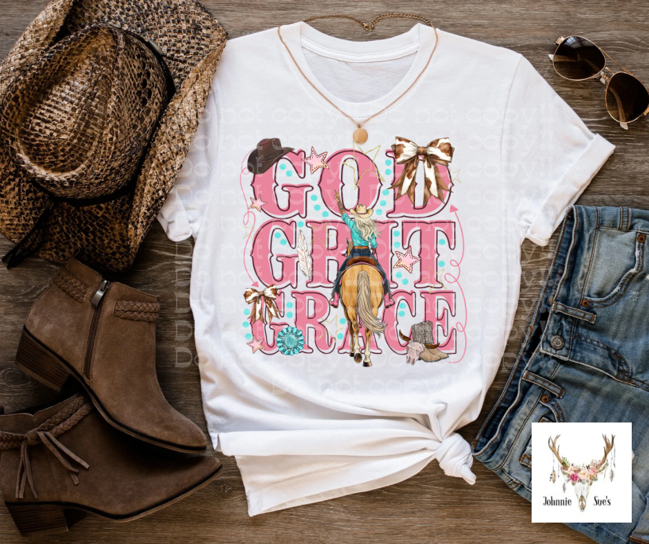 PreOrder: God Grit Grace - blonde hair