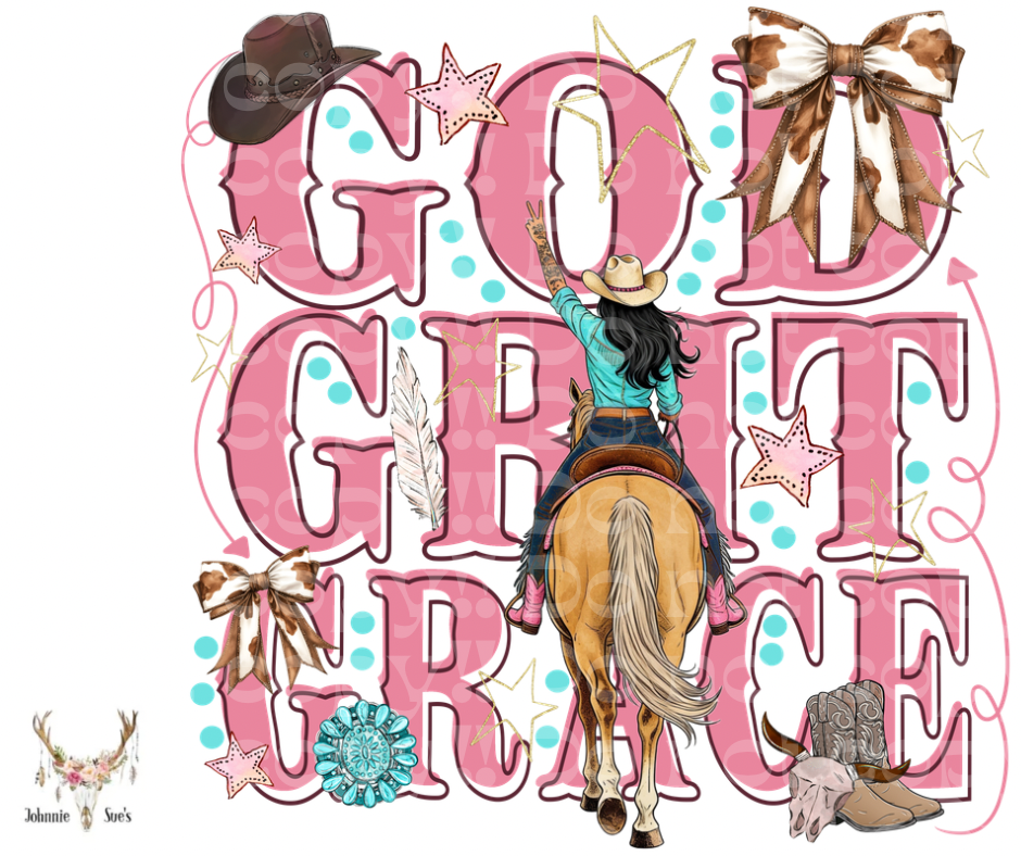 PreOrder: God Grit Grace - black hair