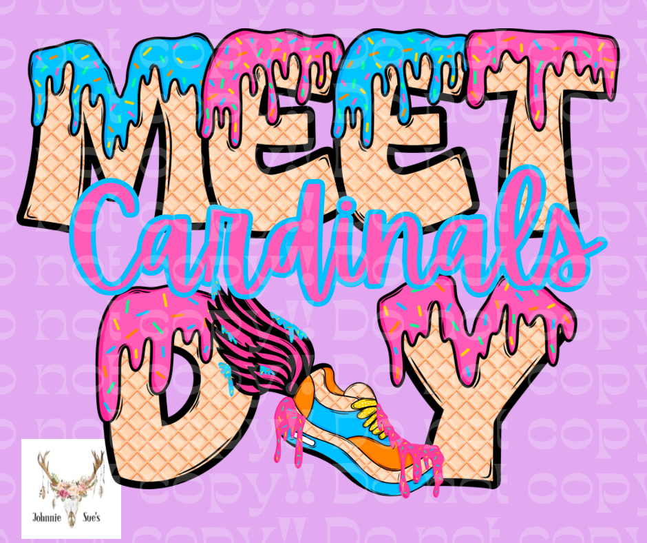 Team Spirit: Cardinals Game Day Drip - Track