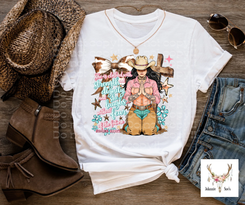 PreOrder: She is clothed with Strength and Dignity and she laughs without fear of the future