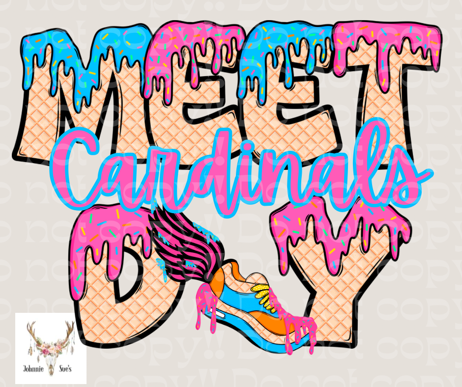 Team Spirit: Cardinals Game Day Drip - Track