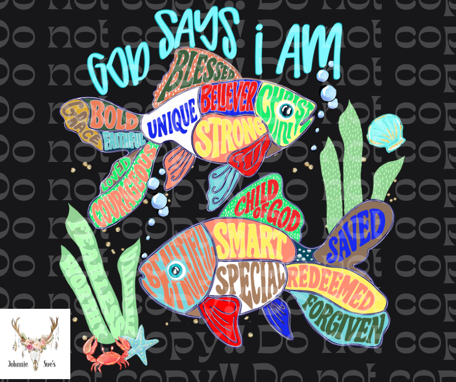 PreOrder: God Says I Am - Fish Boy