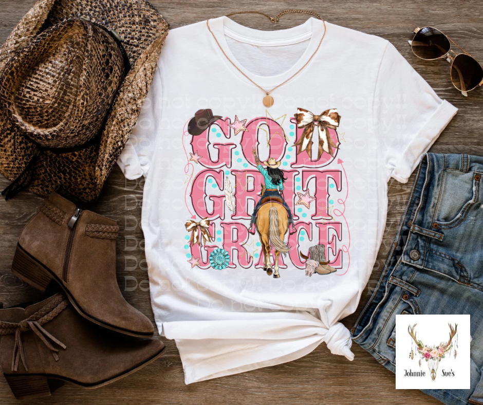 PreOrder: God Grit Grace - black hair