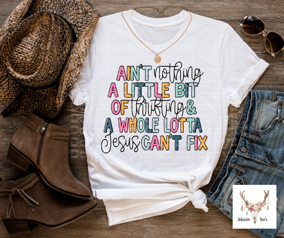 PreOrder: Ain’t Nothing A Little Bit Of Thrifting & A Whole Lotta Jesus Can’t Fix