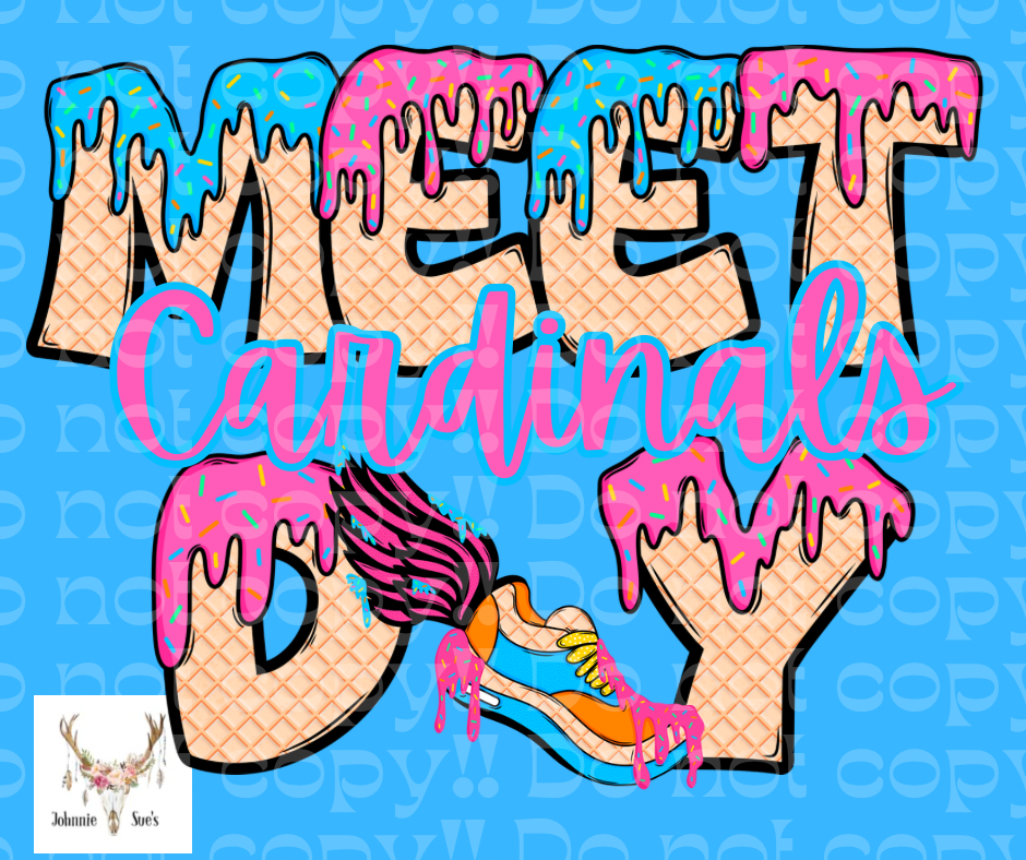 Team Spirit: Cardinals Game Day Drip - Track