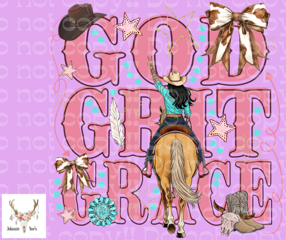 PreOrder: God Grit Grace - black hair