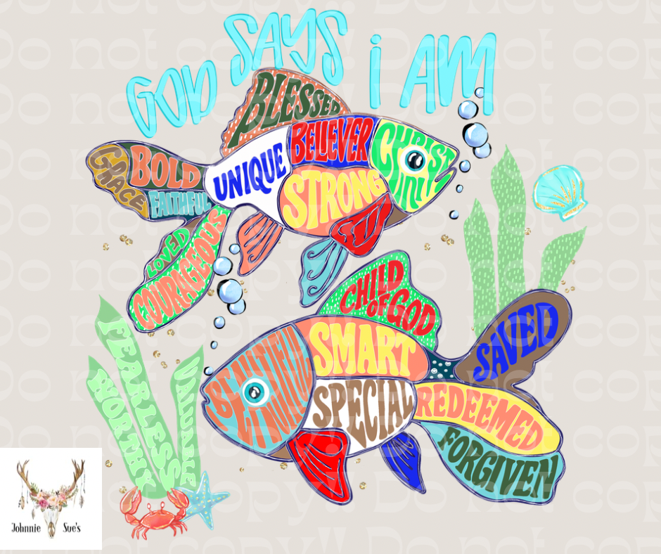 PreOrder: God Says I Am - Fish Boy