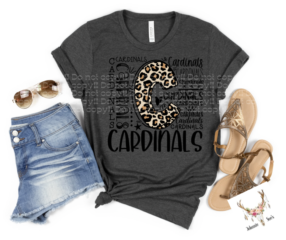 Team Spirit: Cardinals Typography