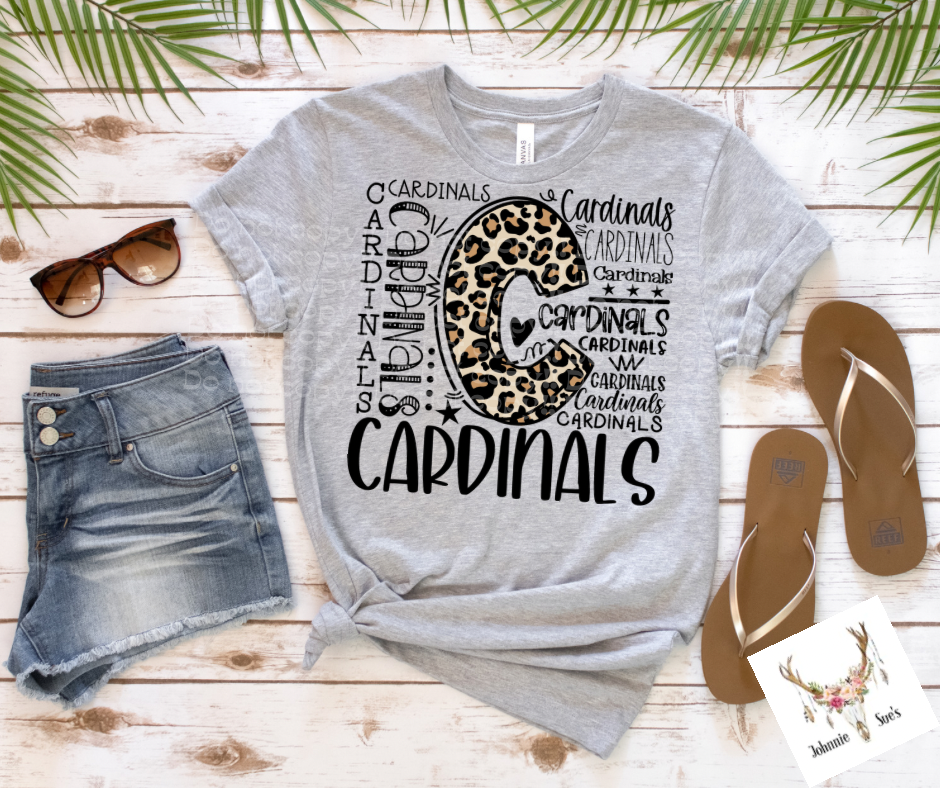 Team Spirit: Cardinals Typography