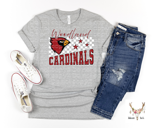 Team Spirit: Cardinals Checkered