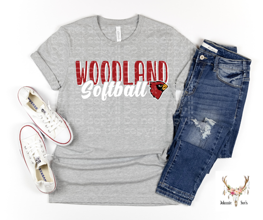 Team Spirit: Woodland Softball - White