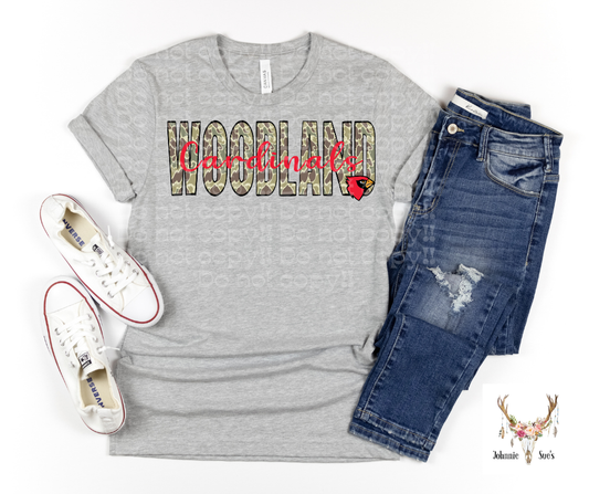 Team Spirit: Woodland Cardinals Camo