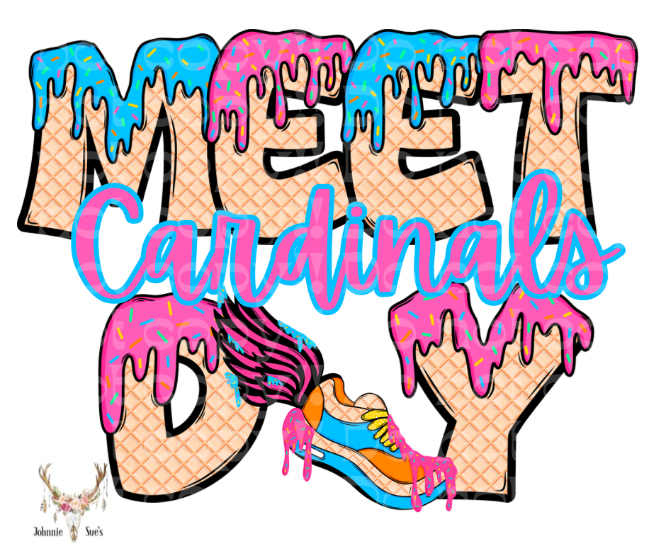 Team Spirit: Cardinals Game Day Drip - Track