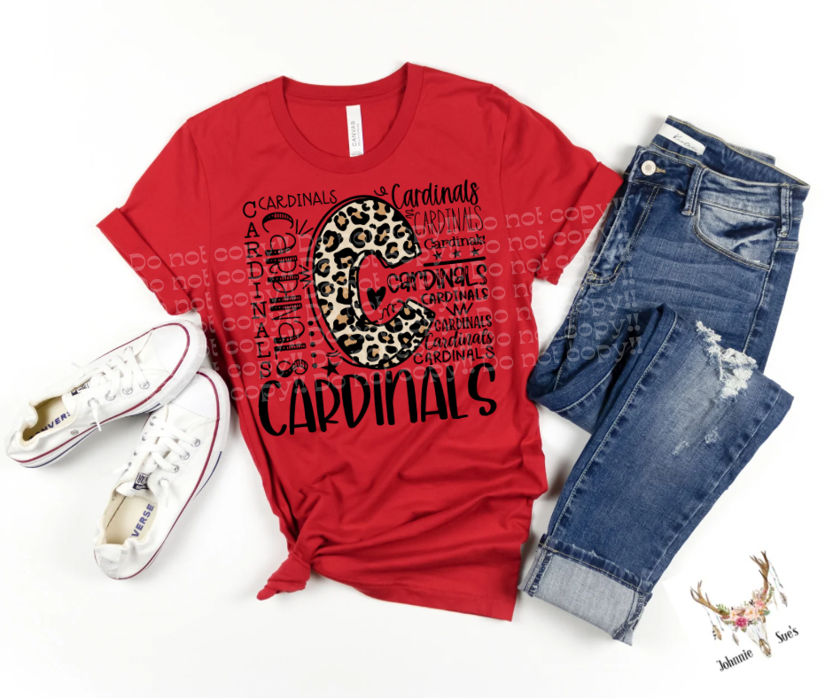 Team Spirit: Cardinals Typography