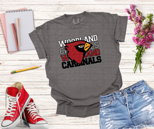Team Spirit: Woodland Cardinals - Cardinal Head
