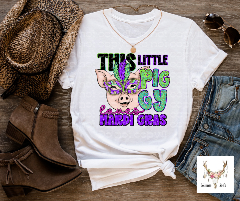PreOrder: This Little Piggy Loves Mardi Gras