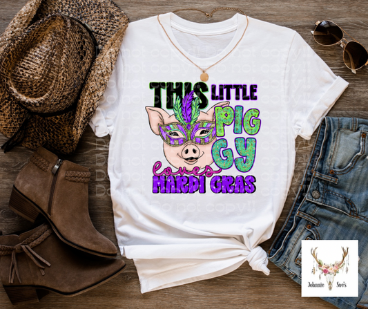 PreOrder: This Little Piggy Loves Mardi Gras