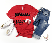 Load image into Gallery viewer, Team Spirit: Wavy Baseball Cardinals
