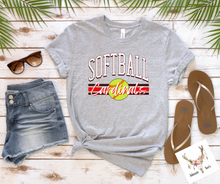 Load image into Gallery viewer, Team Spirit: Curved Softball Cardinals
