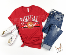 Load image into Gallery viewer, Team Spirit: Curved Basketball Cardinals
