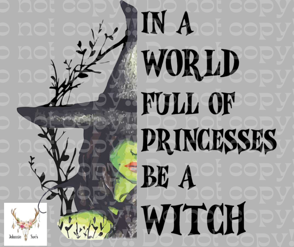 PreOrder: In A World Full of Princesses Be A Witch