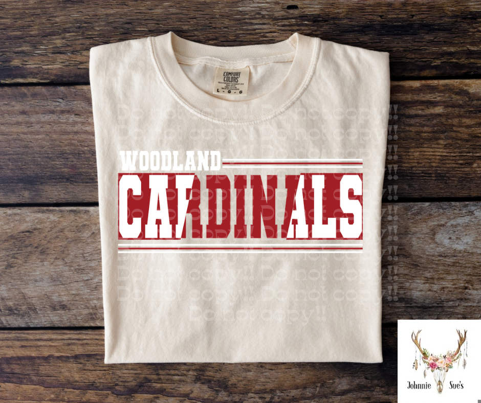 Team Spirit: Retro Woodland Cardinals